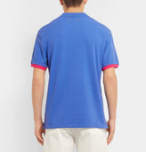 Thumbnail for your product : Vilebrequin Palatin Contrast-Tipped Cotton-Pique Polo Shirt
