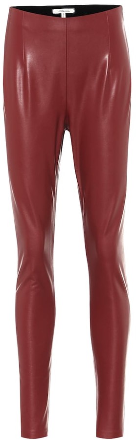 Dorothee Schumacher Second Skin faux-leather pants - ShopStyle