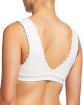 Thumbnail for your product : Marysia Swim French Gramercy V-Neck Textured Swim Top