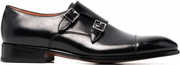Santoni Logo shoes - ShopStyle Slip-ons & Loafers