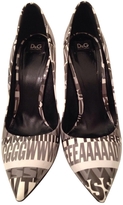 Thumbnail for your product : D&G 1024 D&G Anthracite Patent leather Heels