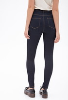 Thumbnail for your product : Forever 21 High-Waisted - Skinny Jeans
