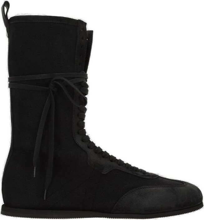 Ann Demeulemeester Lace-Up Sneaker Boots