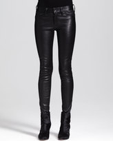 Thumbnail for your product : Rag and Bone 3856 rag & bone/JEAN The Skinny Leather Jeans, Black