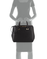 Thumbnail for your product : Jimmy Choo Alfie Large Leather Tote Bag, Black