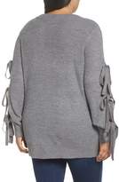 Thumbnail for your product : Soprano Bow Sleeve Sweater