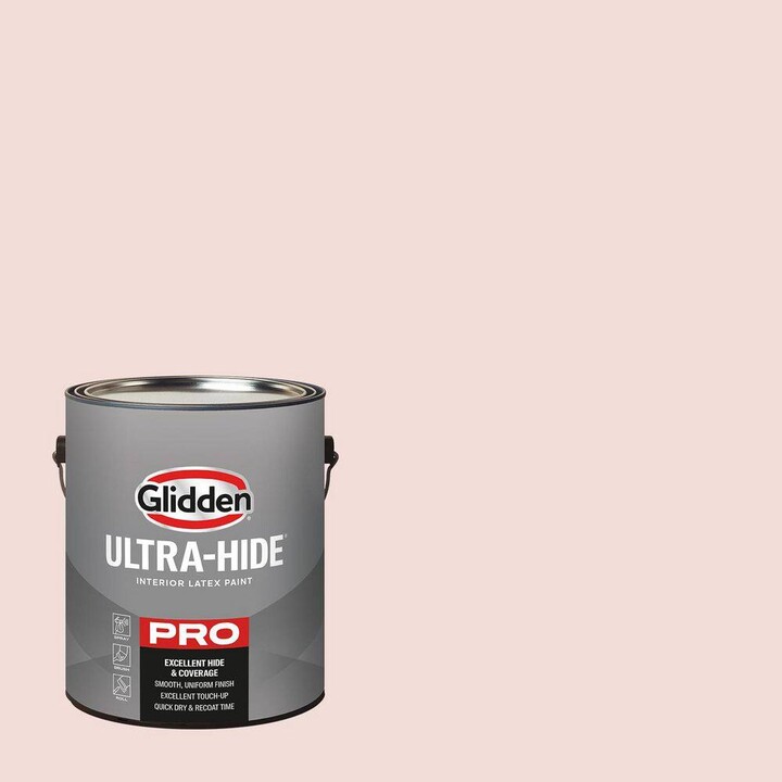 Glidden Ultra-Hide 1 gal. PPG1051-1 Cozy Cottage Semi-Gloss Interior Paint