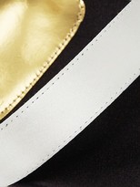 Thumbnail for your product : Alexandre Vauthier Faux Pearl- & Crystal-Embellished Satin Sandals
