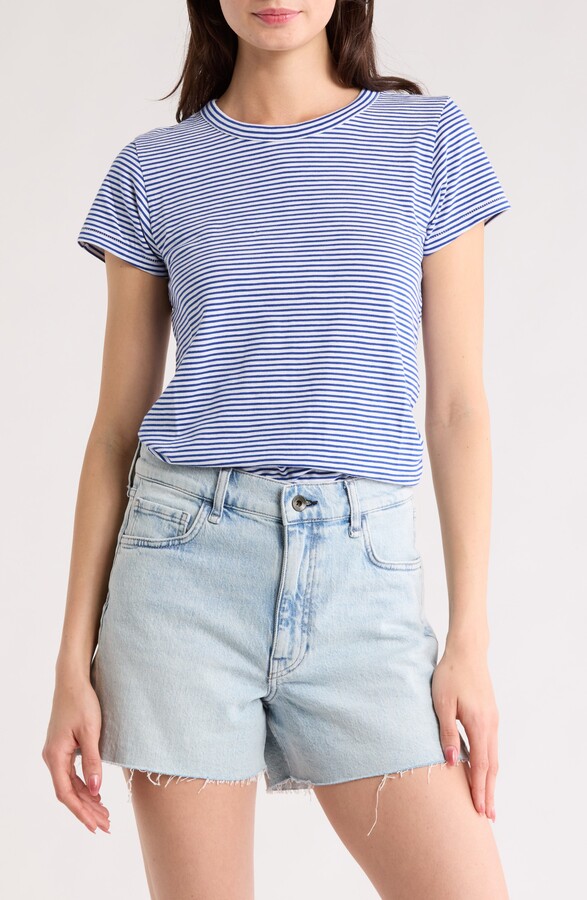 Rag & Bone The Slub Stripe T-Shirt
