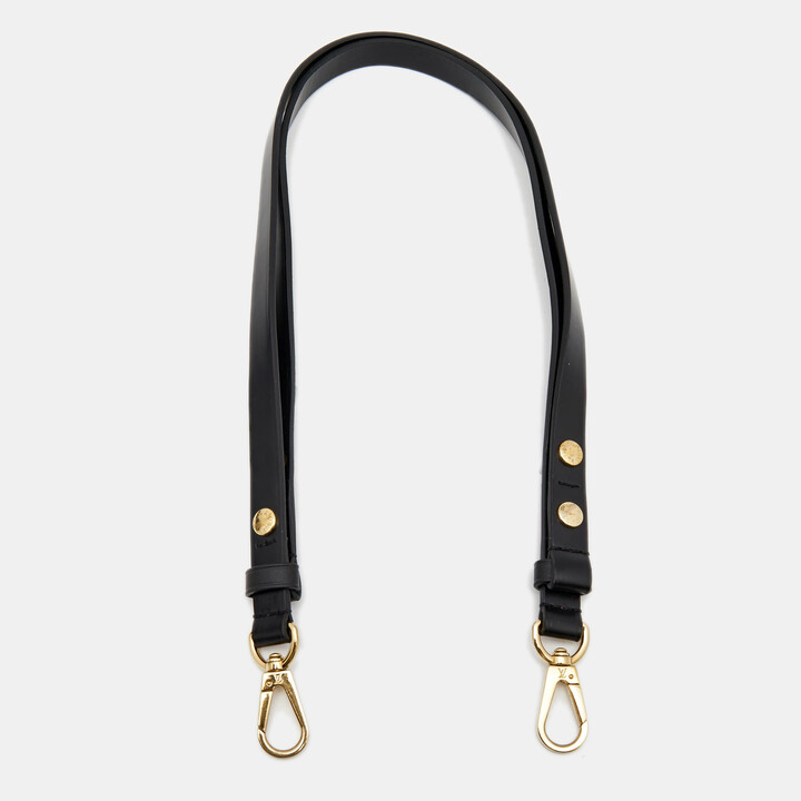 Louis Vuitton Black Leather Adjustable Shoulder Bag Strap - ShopStyle