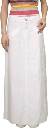 white linen skirt uk