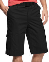 Thumbnail for your product : Alfani Big and Tall Belted Cargo Shorts