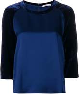 Thumbnail for your product : Golden Goose contrast three-quarter sleeve top