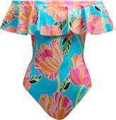 Thumbnail for your product : Trina Turk Poppy Ruffle One-Piece Swimsuit
