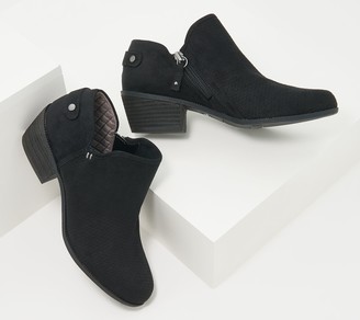 dr scholl's better block heel bootie