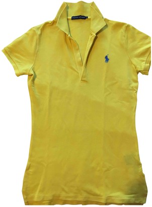 Ralph Lauren Yellow Cotton Top for Women