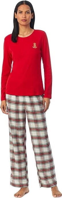 Flannel Pajama Top