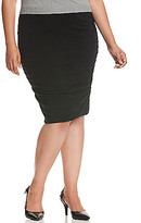 Thumbnail for your product : Lane Bryant Slimming ruched skirt