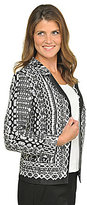 Thumbnail for your product : TanJay Petites Tribal Open-Front Jacket