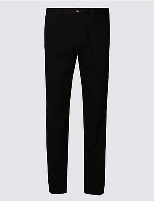 M&S Collection Slim Fit Pure Cotton Chinos