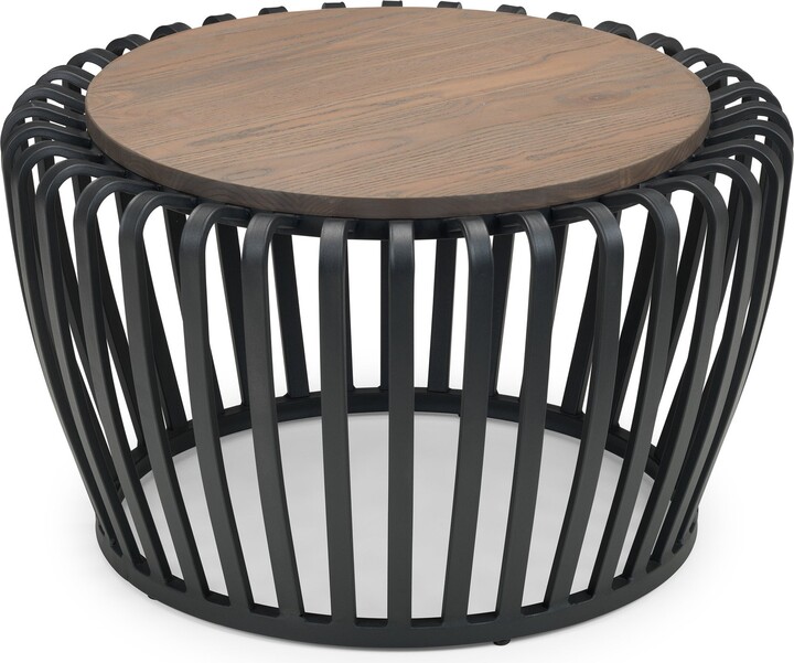 Dunelm Washington Round Coffee Table Black ShopStyle