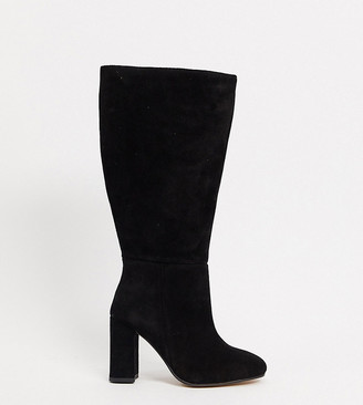 suede pull on boots