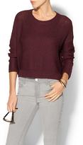 Thumbnail for your product : RD Style Cropped Crew Neck Sweater