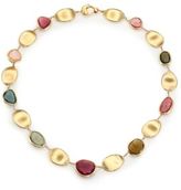 Thumbnail for your product : Marco Bicego Lunaria Multicolor Tourmaline & 18K Yellow Gold Collar Necklace