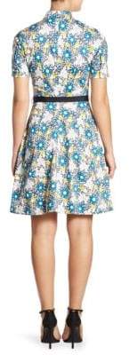 Carolina Herrera Daisy Button Front Dress