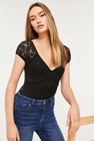 Thumbnail for your product : Ardene Lace Bodysuit