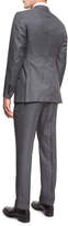 Thumbnail for your product : Tom Ford O'Connor Base Irregular Canvas Two-Piece Suit, Gray