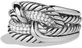 Thumbnail for your product : David Yurman Labyrinth Ring with Diamonds