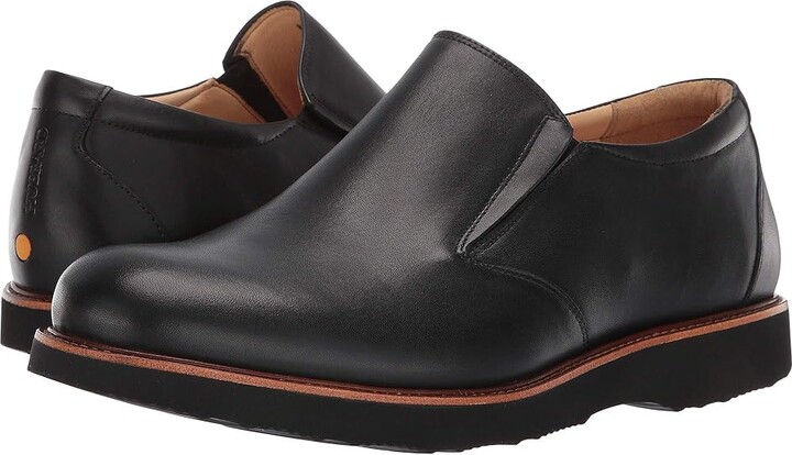 Samuel Hubbard Frequent Traveler Loafer Men's Shoes Black : 8.5 D - Medium, Leather