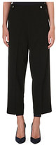 Thumbnail for your product : Maje High-rise cropped trousers