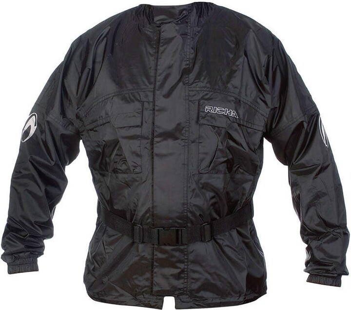 Richa Black Warrior Motorcycle Rain Jacket ShopStyle