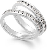 Thumbnail for your product : Charter Club Glass Stone Ring Duo in Fine Silver Plate or Gold Plate