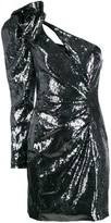 Thumbnail for your product : Dundas One-Shoulder Sequin Mini Dress