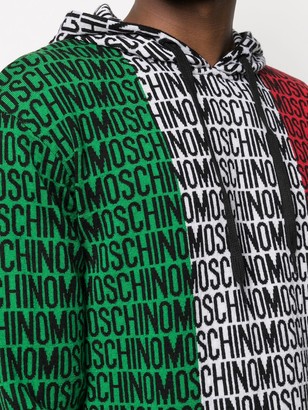 Moschino Lost & Found knitted hoodie