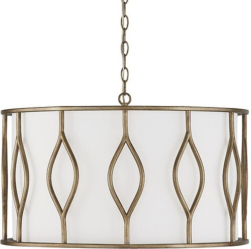 Capital Lighting Cohen Pendant Light in Gold, Size: 4 light