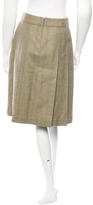 Thumbnail for your product : Loro Piana Knee-Length Wool Skirt
