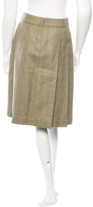 Loro Piana Knee-Length Wool Skirt