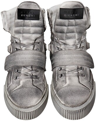 Gienchi Hypnos Sneakers In White Canvas