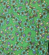 Thumbnail for your product : Rhode Resort Fiona floral cotton wrap dress