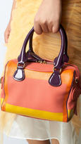 Thumbnail for your product : Burberry The Mini Bee in Hand-Painted Leather with Patent Trim