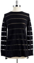 Thumbnail for your product : Vince Camuto Striped Crew Neck Sweater