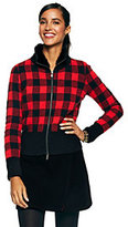 Thumbnail for your product : C. Wonder Wool Blend Buffalo Check Sweater Jacket