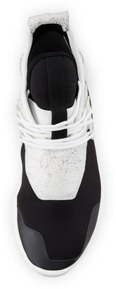 Y-3 Elle Run Sneaker, White/Core Black