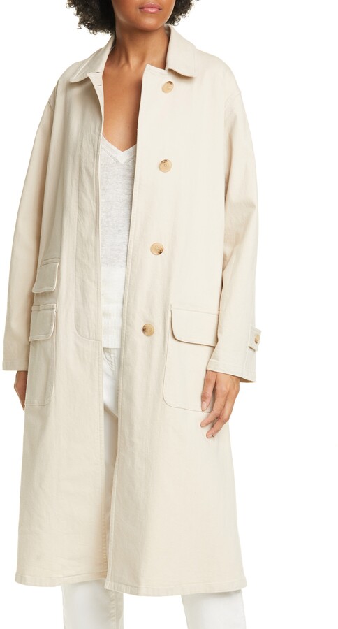 canvas duster coat
