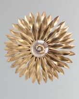 Thumbnail for your product : Crystorama Broche 1-Light Antiqued Gold Sconce