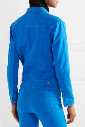 L'Agence Celine Denim Jacket - Blue
